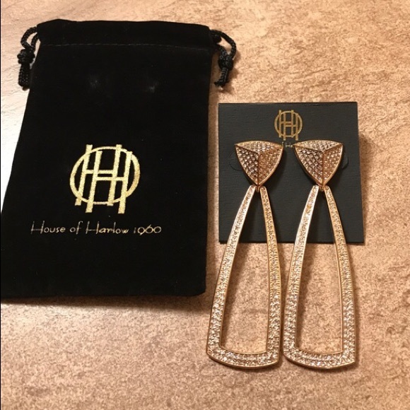 House of Harlow 1960 Mesa Door Knocker Earrings - Picture 4 of 8